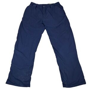 Vintage Tourney Gore-Tex Pants Waterproof Windproof Breathable Mens X-Large Navy